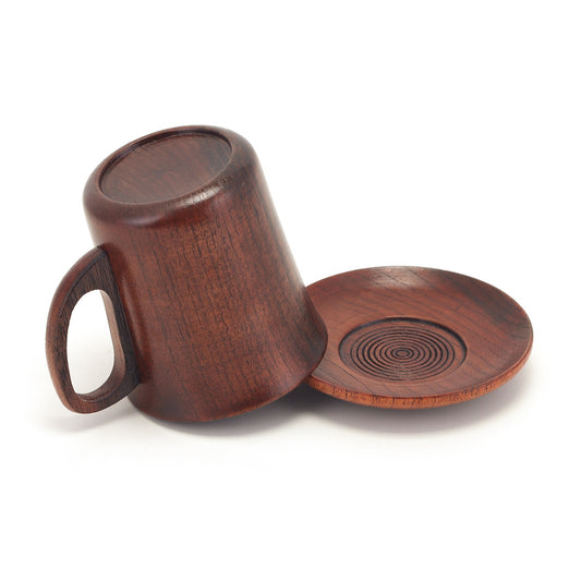 كوب "الطبيعة" الخشبي المستدام للقهوة والشاي عدد (10) قطع