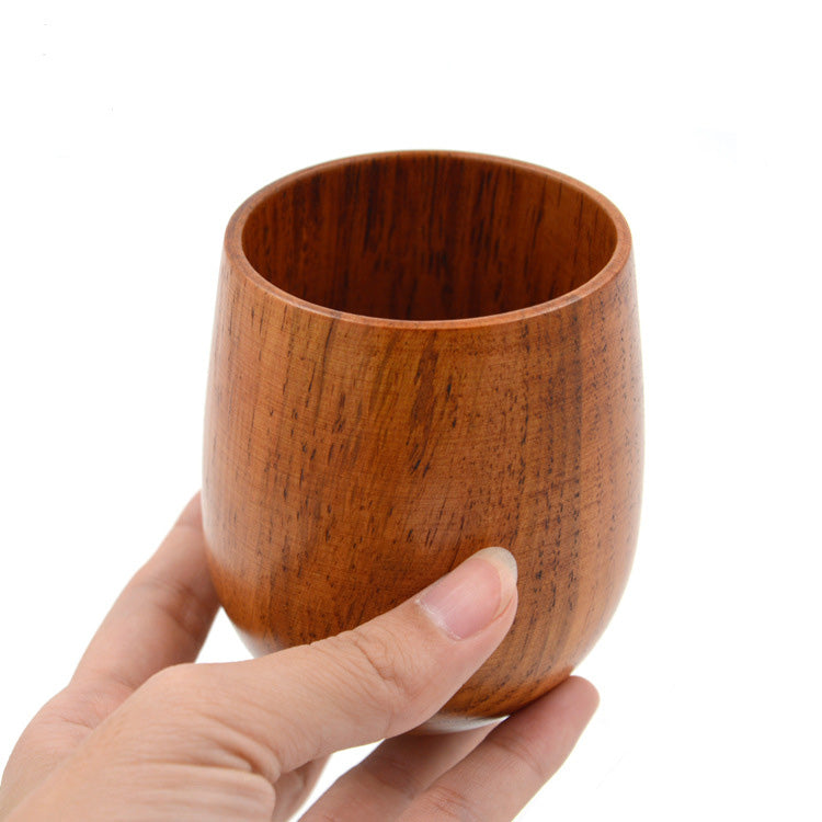 كوب "الدفء الخشبي" الكلاسيكي المصنوع يدويًا عدد (24) قطعة