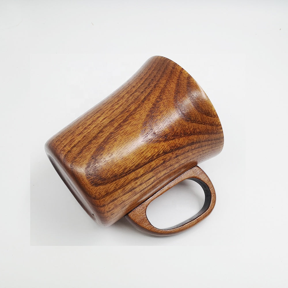 كوب "الطبيعة" الخشبي المستدام للقهوة والشاي عدد (10) قطع